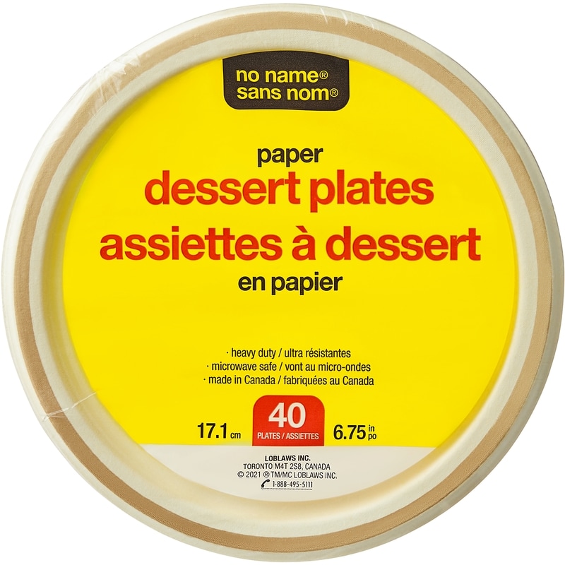 Paper Dessert Plates 40 