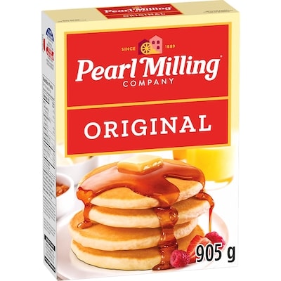 Pearl Milling Company Pancake & Waffle Mix, Original 905 g, $0.47/100g