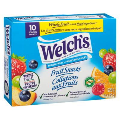 Collations Aux Fruitsfruits Mélangés 10 x 22g