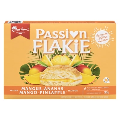 Vachon Passion Flakie Mango Pineapple Flavour Summer Edition 6 Flaky Pastries 305 g, $1.60/100g