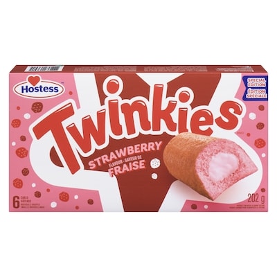 Hostess Cakes Strawberry Flavour Special Edition 202 g, $1.78/100g