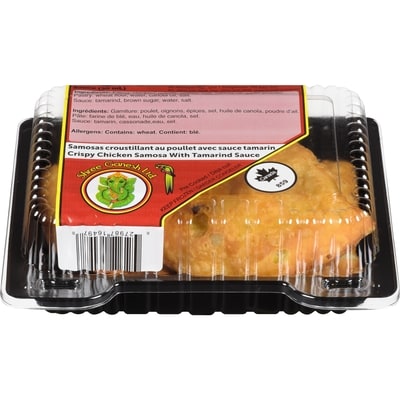 null Samosas Croustillant Au Poullet Avec Sauce Tamarin  240 g, 3,33 $/100g