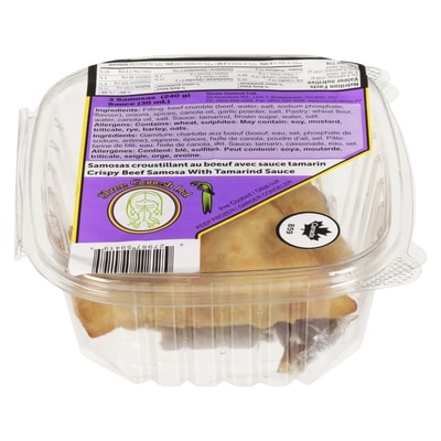null Crispy Beef Samosa With Tamarind Sauce 240 g, $3.33/100g