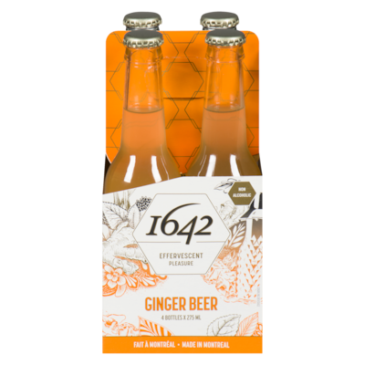 1642 Ginger Beer 4x275.0 ml, $1.00/100ml