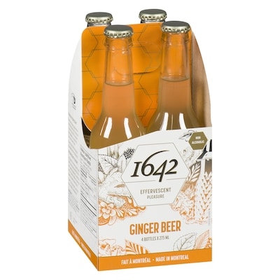 1642 Ginger Beer 4x275.0 ml, $0.95/100ml
