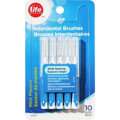 Life Brand Interdental Wide Mint 10 ea, $0.65/1ea