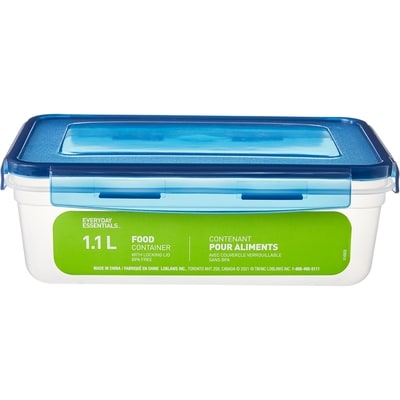 Everyday Essentials EE LOCKING LID 1.1L 1 ea, $3.00/1ea