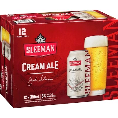 Bière Cream Ale (Pièce d’identité requise au moment du ramassage)