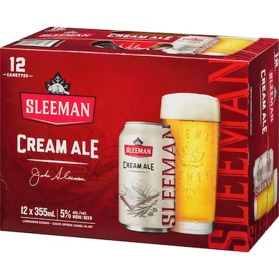 Bière Cream Ale (Pièce d’identité requise au moment du ramassage)