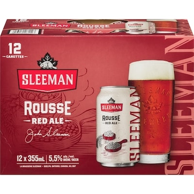Sleemans Red ale rousse (Pièce d’identité requise au moment du ramassage) 12x355.0 ml, 0,56 $/100ml