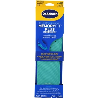 Dr. Scholl’s DS MEMORY FIT SEMELLES HOMMES 1 ea, 20,99 $/1ch