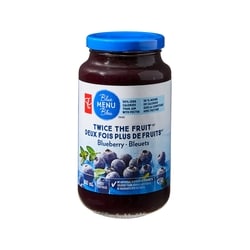 PC Menu Bleu Tartinade Deux fois plus de fruitsMD aux bleuets 500 ml, 1,50 $/100ml
