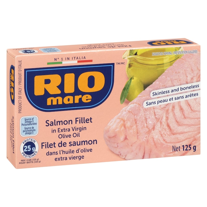 Salmon Fillet In Extra Virgin Olive Oil