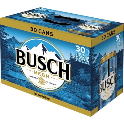 Busch Busch Lager 30-Pack (ID required at pick-up) 30x355.0 ml, $0.61/100ml