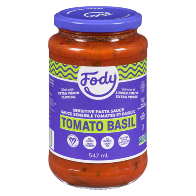 Fody Tomato Basil Sauce 547 ml, $1.83/100ml