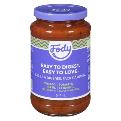 Fody Tomato Basil Sauce 547 ml, $1.55/100ml