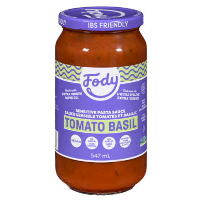 Fody Sauce tomate et basilic 547 ml, 2,19 $/100ml