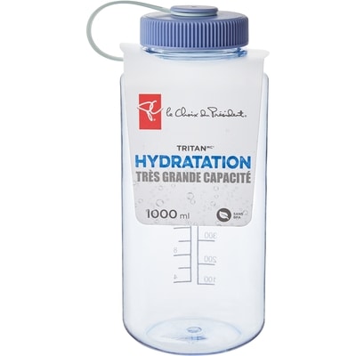 le Choix du Président Bouteille pour hydratation à très grande capacité Tritan – bleu 1 ea, 16,00 $/1ch