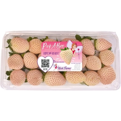 null White Strawberries 10oz 280 g, $2.14/100g