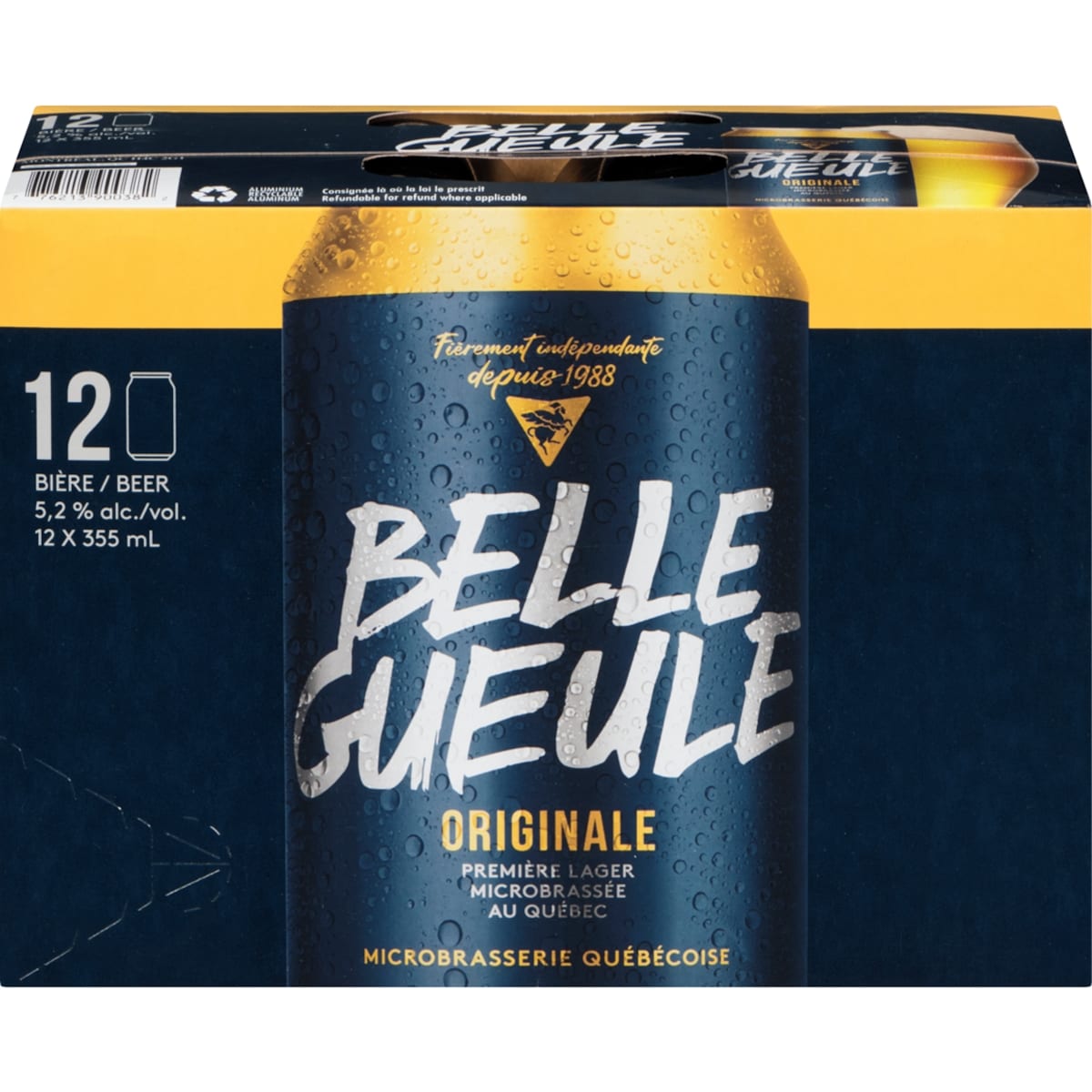 Belle Gueule Beer (ID required at pick-up) 12x355.0 ml, $0.47/100ml