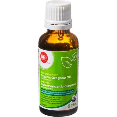 Life Brand Extra Strength Organic Oregano Oil 25 ml, $99.96/100ml