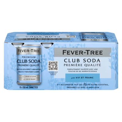 Fever-Tree Source Eau Gazéifiée Premium 8x150.0 ml, 0,88 $/100ml
