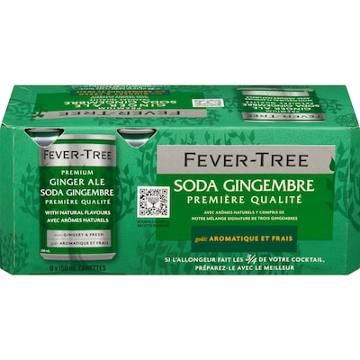 Fever-Tree FEVER TREE GINGEMBRE 150ML 8x150.0 ml, 1,00 $/100ml