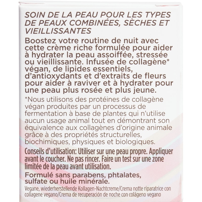 Vegan Collagen Overnight Recovery Cream