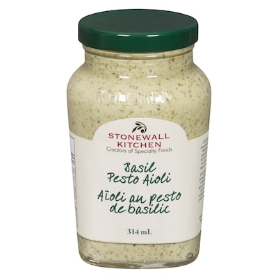 Stonewall Kitchen Basil Pesto Aioli 314 ml, $4.14/100ml