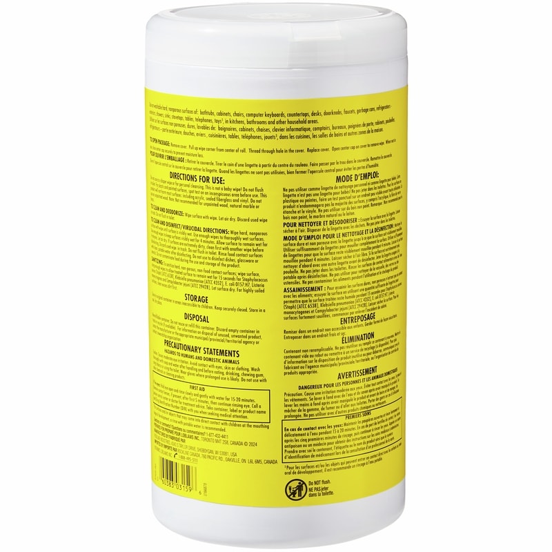 Fresh Scent Disinfectant Wipes