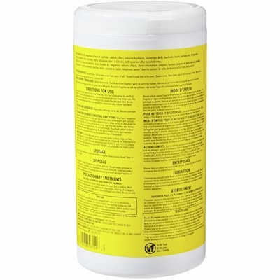 Lingettes désinfectantes, parfum frais
