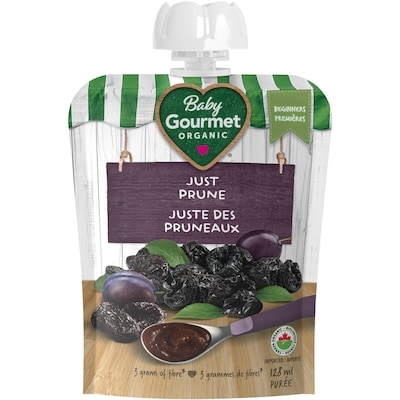 Baby Gourmet Purée Biologique Simplement Pruneau 128 ml, 1,79 $/100ml