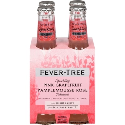 Fever-Tree Pamplemousse Rose Pétillant 4x200.0 ml, 1,12 $/100ml
