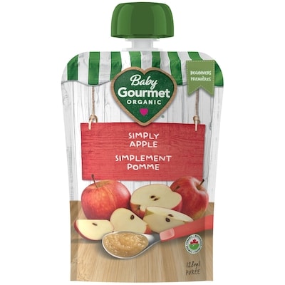 Baby Gourmet BBGM SINGLE FRUIT SIMPLY APPLE 128 ml, $1.79/100ml