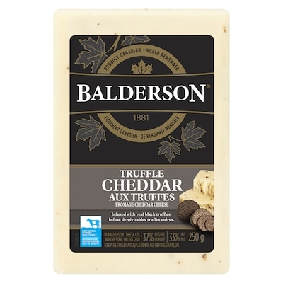 Balderson Truffle Cheddar Cheese 250 g, $6.00/100g