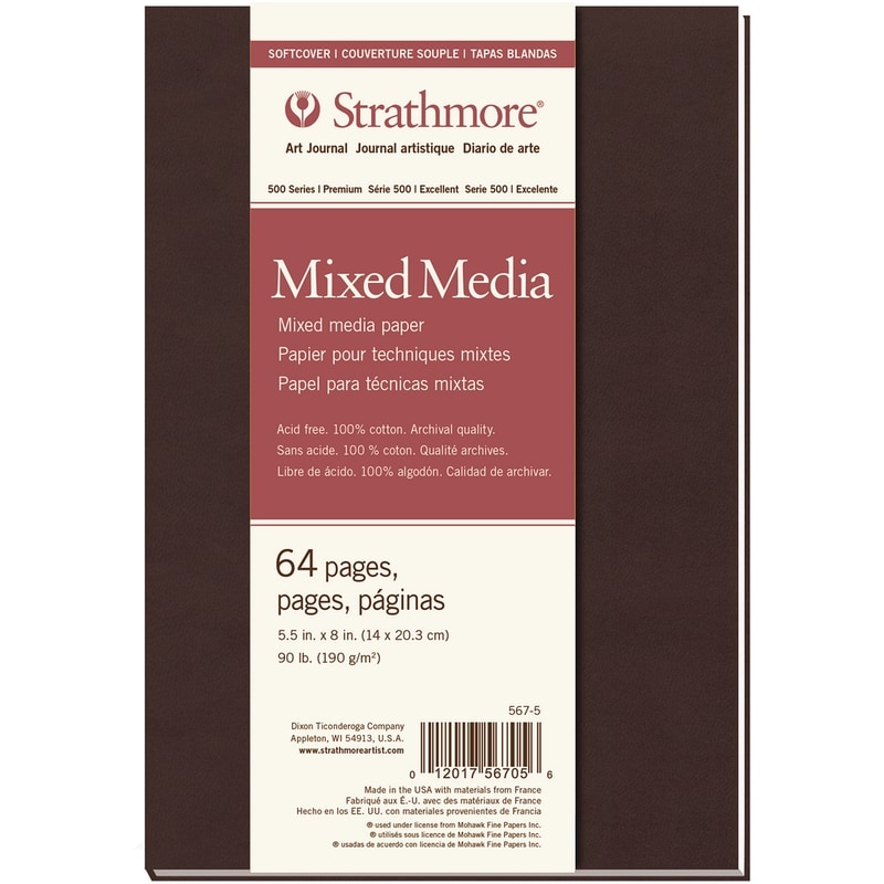 Strathmore 500 Series Soft Cover Mixed Media Art Journal
