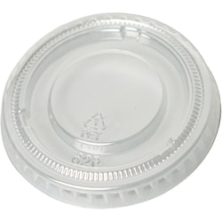 null Couvercle pour gobelet à portion pour 1.5/2/2.5 Oz 100 ea, 0,02 $/1ch