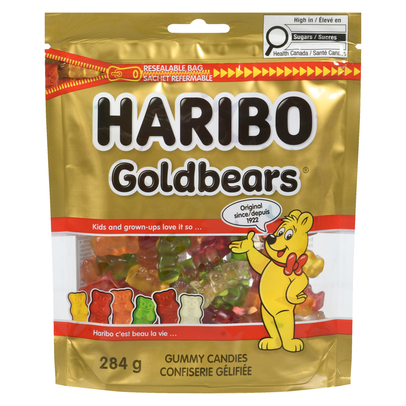 Goldbears Gummy Candies Share Size