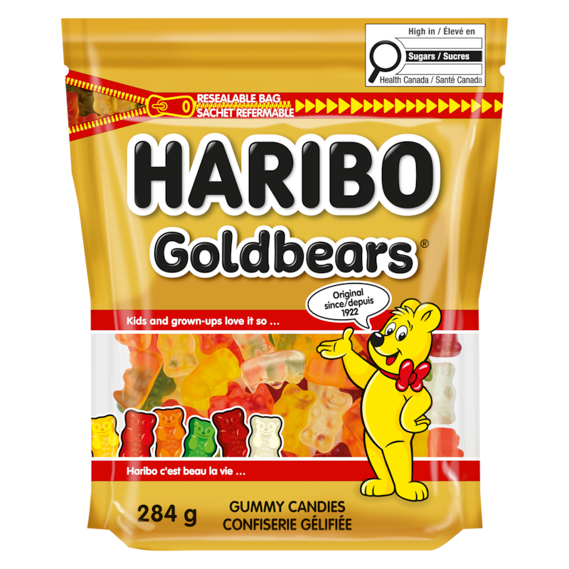 Goldbears Gummy Candies Share Size