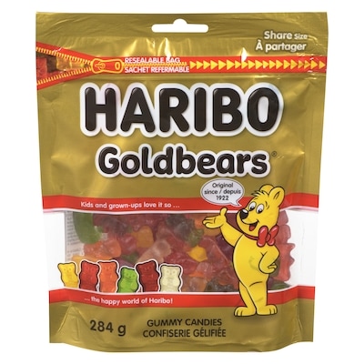 Haribo Goldbears confiserie gélifiée à partager 284 g, 2,11 $/100g