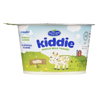 Kosher Vanilla 4 % Milkfat Whole Milk Yogurt