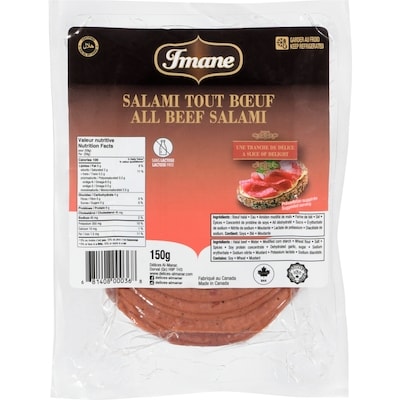 Imane All Beef Salami 150 g, $3.33/100g