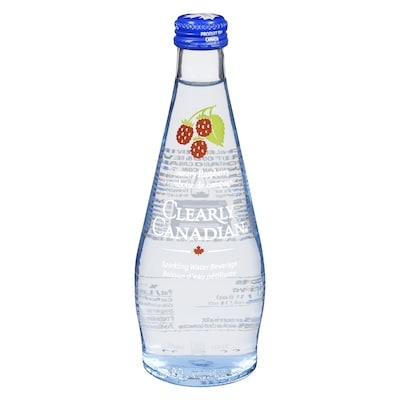 Clearly Canadian Boisson D'Eau Pétillanteframboise De Campagne 325 ml, 0,92 $/100ml