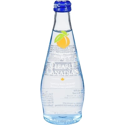 Clearly Canadian Sparkling Water Beverage Orchard Peach 325 ml, $0.83/100ml