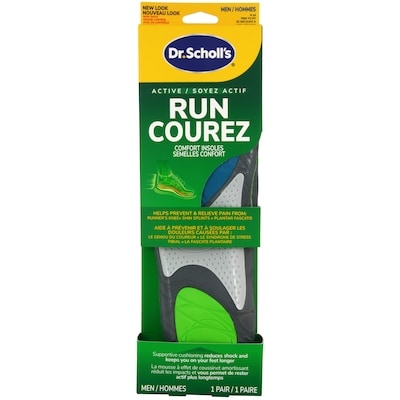 Dr Scholls Run Active Comfort Insoles, Men 1 ea, $27.49/1ea