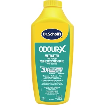 Dr. Scholl’s DSCH OD POUDRE MEDIC PIEDS 311 g, 3,28 $/100g