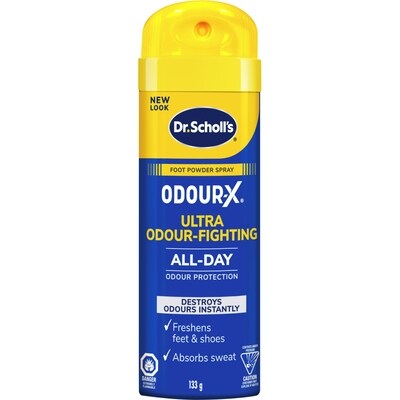 Dr. Scholl’s DSCH OD VAP DEODORANT POUDRE 133 g, 6,38 $/100g