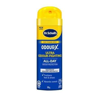 Dr. Scholl’s Odour-X Poudre à Vaporiser pour les Pieds 133 g, 7,51 $/100g