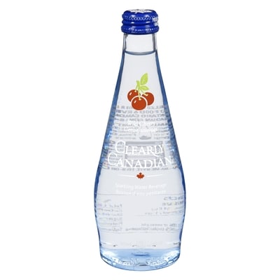 Clearly Canadian Sparkling Water Beverage Wild Cherry 325 ml, $0.77/100ml
