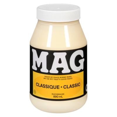 MAG Classic Mayonnaise 890 ml, $0.73/100ml